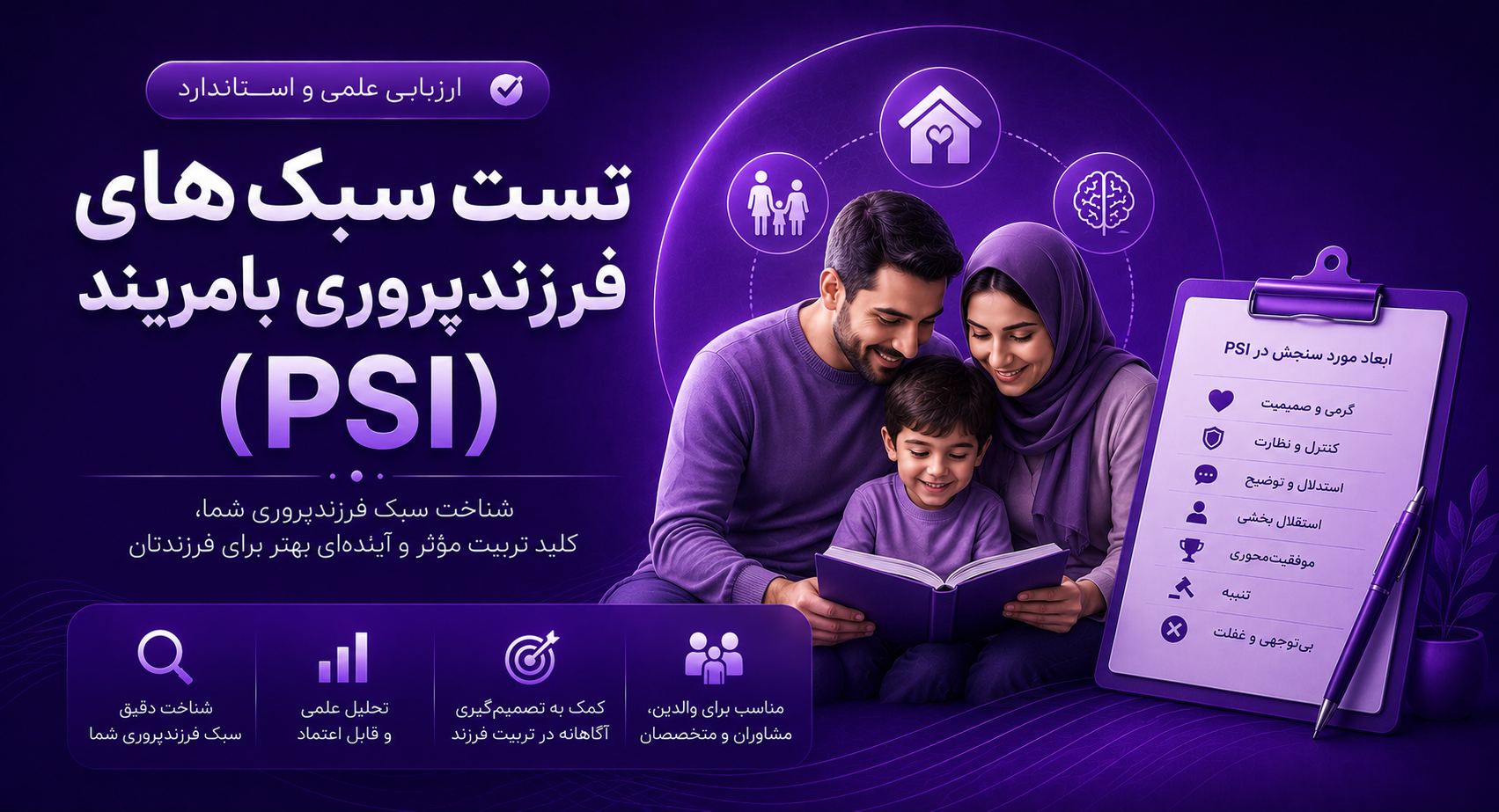 تست سبک‌های فرزندپروری بامریند(PSI)